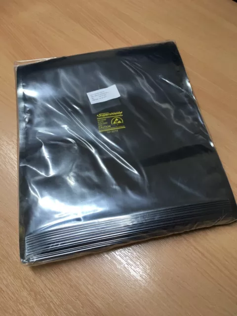 10 x 12" SHL Antistatic Metallic Shielding ESD Faraday bags - 100 Pk