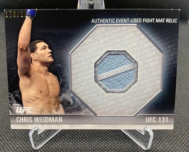 Tapis de combat Topps UFC Main Event 2010 reliques Josh