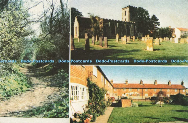 D164307 Calverton. St. Wilfred Church. Dark Lane. Noel Tatt. Multi View