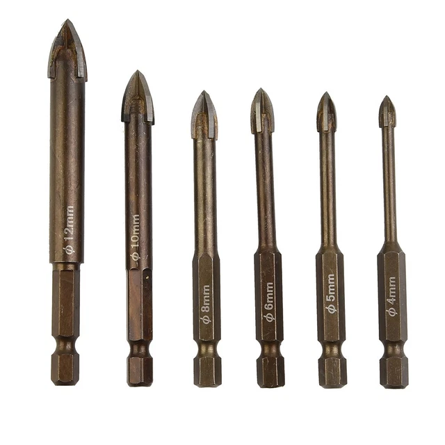 Set Foratura Piastrelle E Vetro Draper Expert - 8 Pezzi, Per Lavori Di Precisione - Foto 10