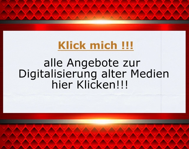 DIGITALISIEREN AUF DVD o. Mp4 Format VhsC, Hi8, Video8, Digital8, MiniDV , Vhs EUR 3,30