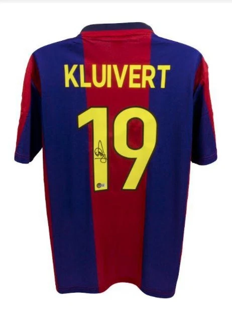 ウェア Nike FC Barcelona 1999-01 Kluivert 9 XL VTG 08/09 Men's Nike F.C. Barcelona Home Kit Jersey | eBay