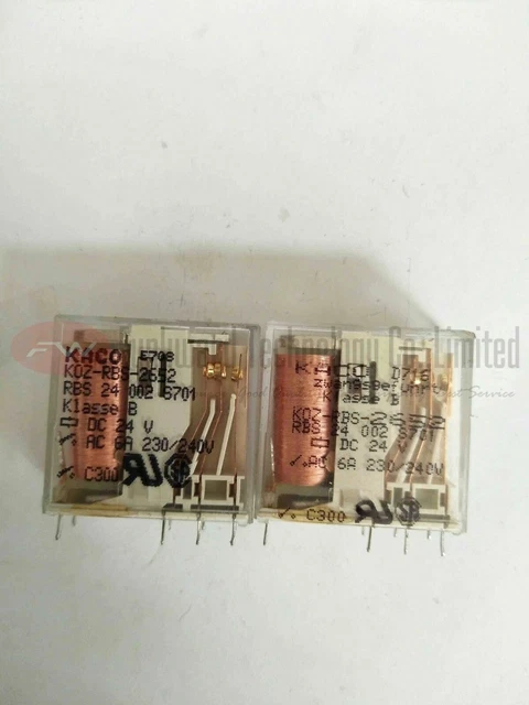 KACO KOZ-RAS-2702 DC24V Safety Relay – 6A 24VDC 10 Pins, Made In Germany – New
