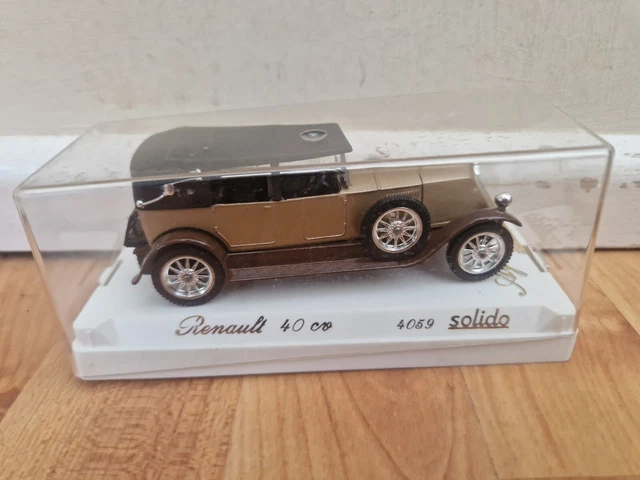 Solido Âge D'Or - Renault 40 CV De 1926, 1/43, Première Génération, Boîte Dorée