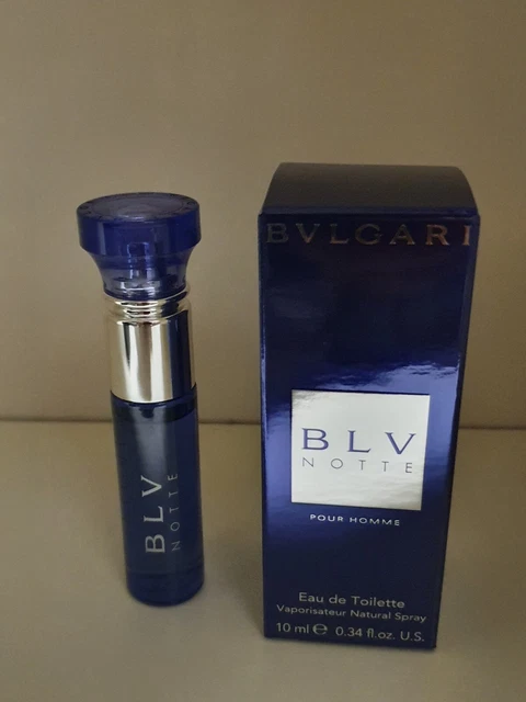 Bulgari Blu Notte Blv Pour Homme Edt 10Ml Profumo Uomo  Raro