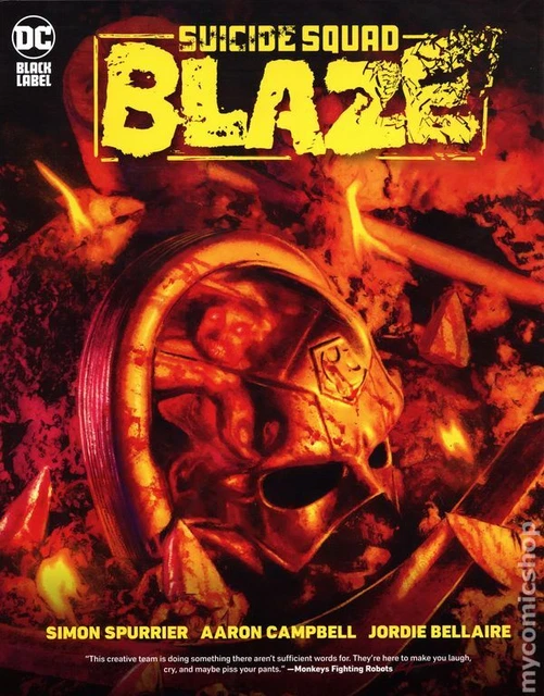 Suicide Squad Blaze HC #1-1ST NM 2022 Stock Image
