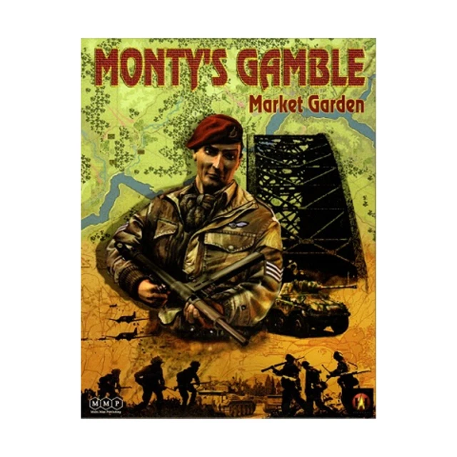 Multiman Wargame Monty's Gamble - Market Garden (1st Ed) VG+