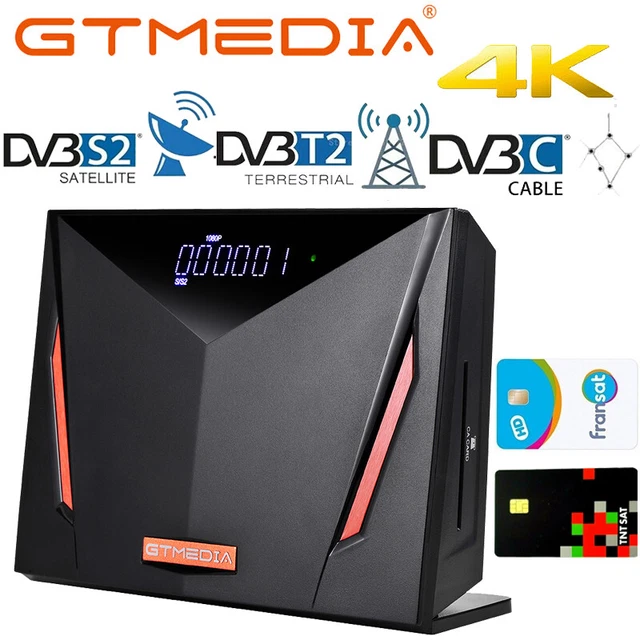 Décodeur câble DVB Gtmedia V7tt Récepteur DVB T2 - Chine Récepteur DVB T2, DVB T2 Décodeur