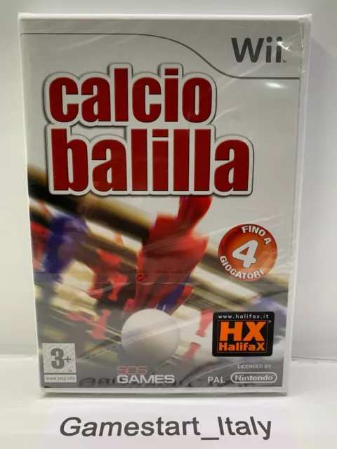 Calcio Balilla - Nintendo Wii - Gioco Nuovo Sigillato Pal New Sealed