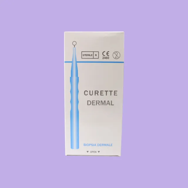 Dermal Curette Disposable - Various Sizes - High Quality - Veterinary Surgical