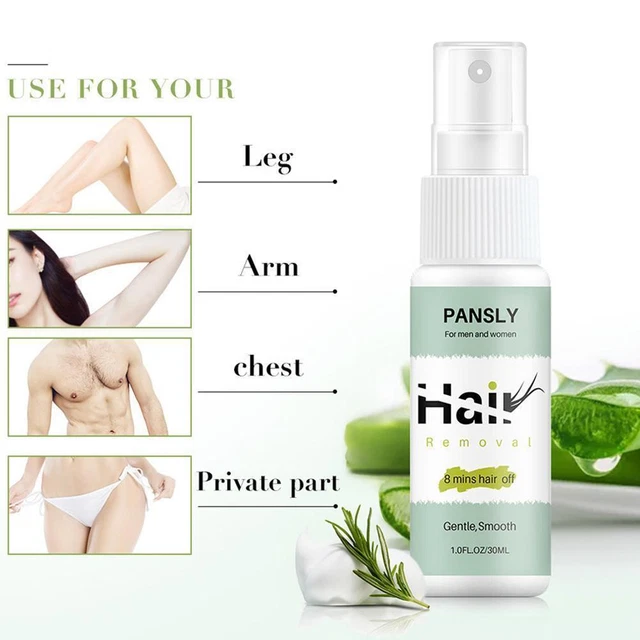 Semi-Permanent Hair Removal Spray 30Ml.