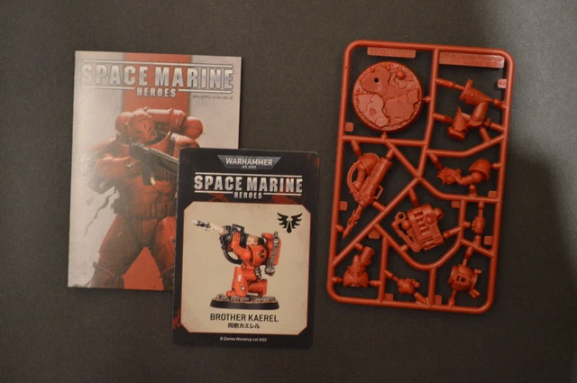 BROTHER KAEREL #BK04 / Warhammer 40K Space Marine Heroes Blood Angels ...
