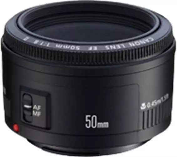 Canon EF 50mm f/1.8 II Black Photography Lense Camera Lens