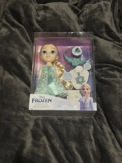 Disney Elsa Frozen Doll and Accessory Set - 14 Inch Doll Walt Disney Doll
