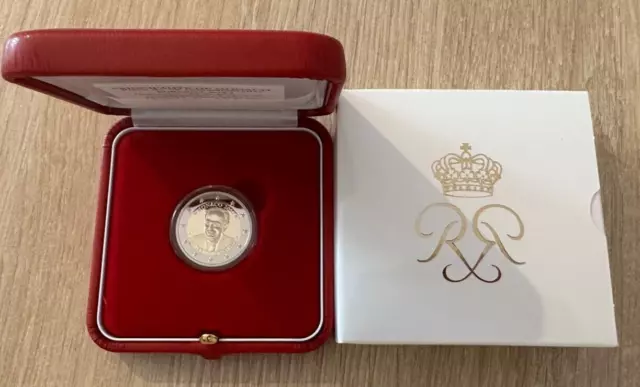 Monaco 2€ 2023 100ème anniversaire du Prince Rainier III - Belle Epreuve BE