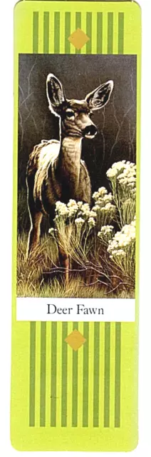 Art Bookmark Fawn Deer Painting Paul Krapf Gallery Edition Antioch Animal Lover