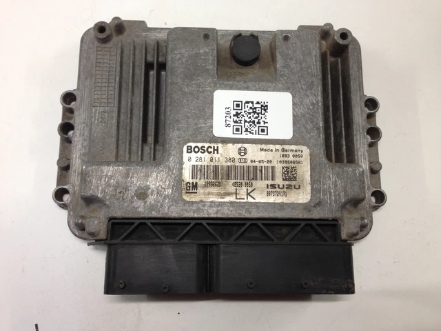 OPEL Astra H (2004) 1.7 D 74KW 5P ECU Moteur 0281011380
