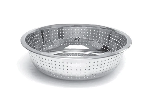 Thunder Group SLCIL13L 13" Diameter Stainless Steel Chinese Colander