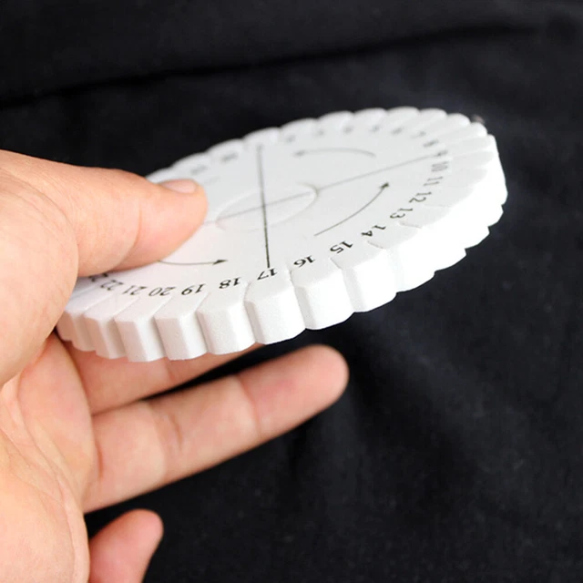 4 piezas Kumihimo Loom DIY Craft pulsera de disco de tablero geométrico tejido de cuerda