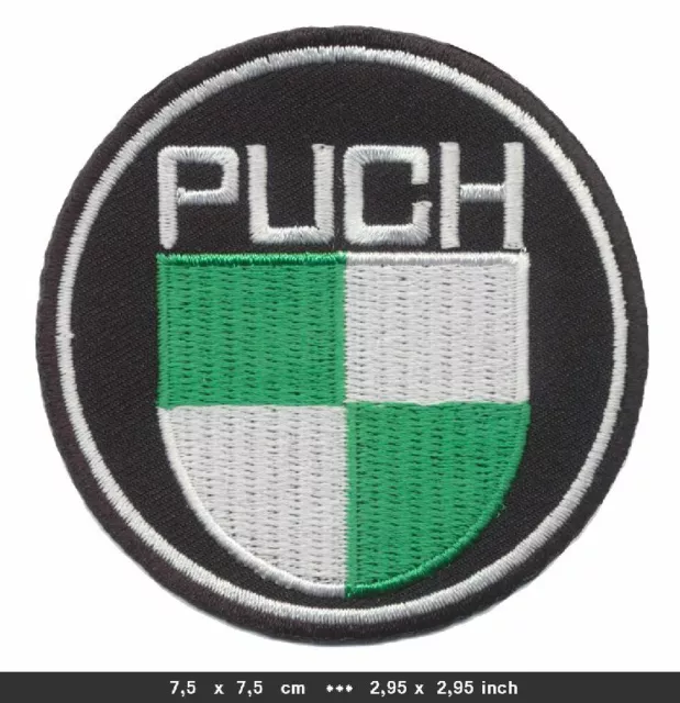PUCH Patches Aufnäher Aufbügler Motorrad Moped Mokick Mofa Österreich