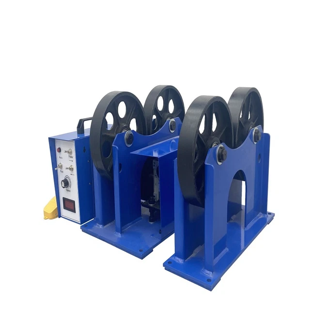 110V Tank Turning Welding Rolls Linkage Roller, 2200LB Rotary Welding Positioner