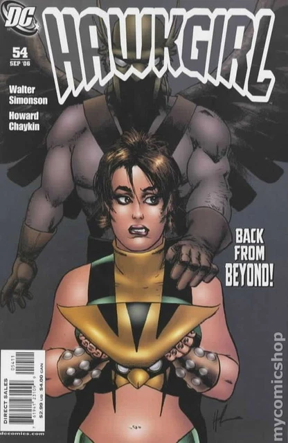 Hawkgirl #54 VG 2006 Stock Image Low Grade