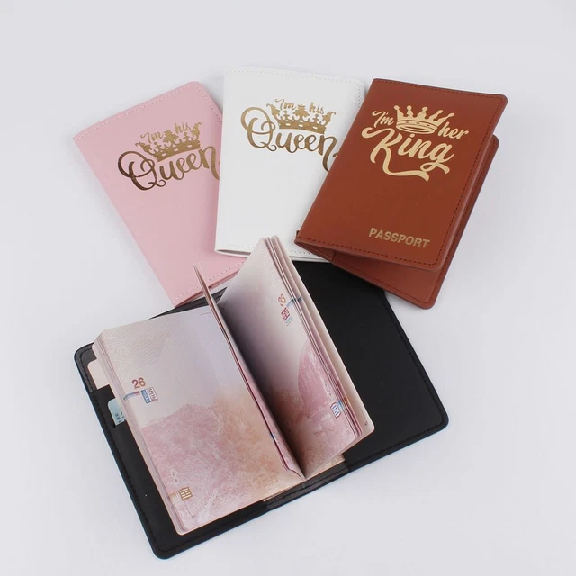 Portable PU Leather For Travel Card Package ID Package ID holder Passport Case