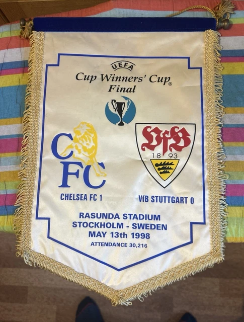 Anderlecht Austria Vienne FAK coupe d'Europe 1978 fanion avec