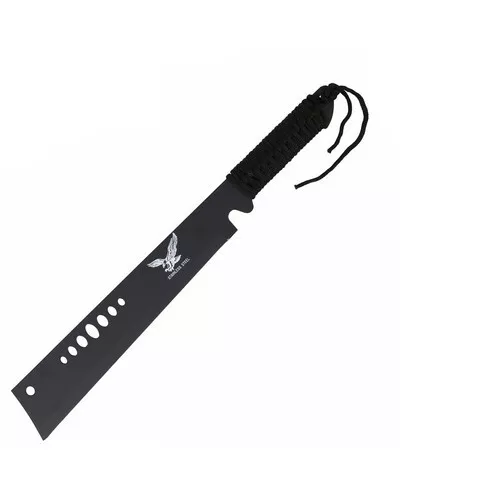 48cm Machete Survival Blade Carry Case Blade Plastic Grip Camping Fishing Hiking