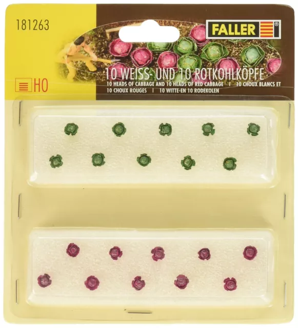 Faller 181263& Cabbage 20/Scenery and Accessories, Red