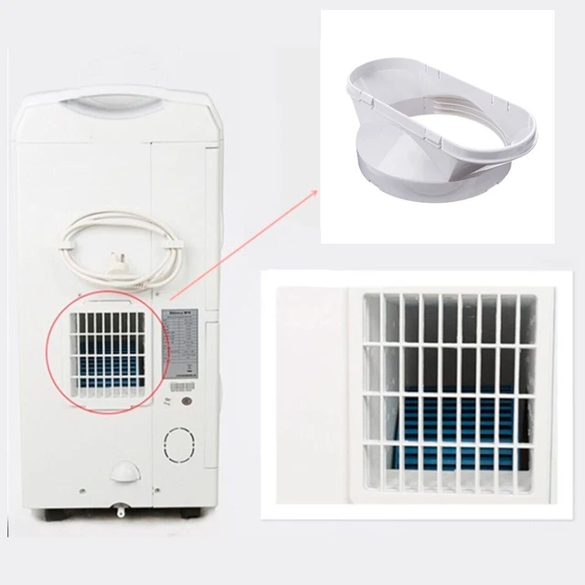 Air Conditioner Exhaust Duct Interface Pipe Tube Connector Adapter Accessories f 7