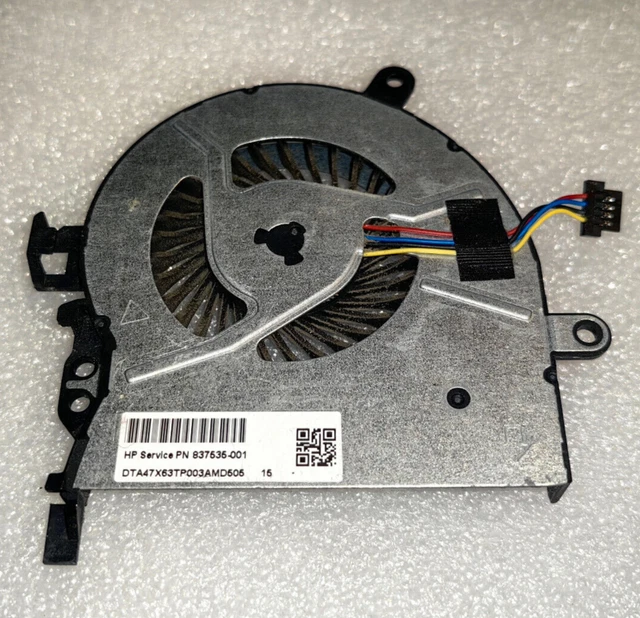Ventilateur De Refroidissement Pour HP Probook 470 G3 - Réf. 837535-001, Occasion, Garanti 6 Mois