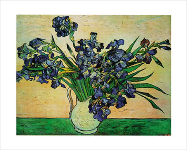 Van Gogh, Vincent - Iris Strauss, 1890 - Grösse 50x40 Kunstdruck Artprint