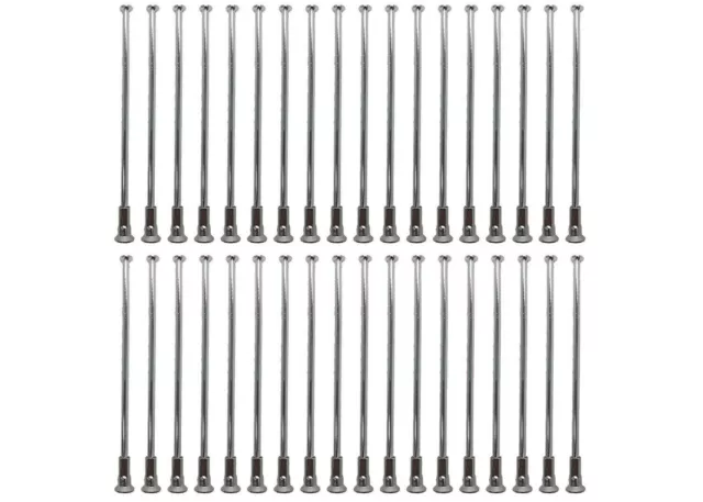 Speichensatz 36 St. 121 mm + Nippel M4 verchromt passend für MZ ES, TS, ETZ