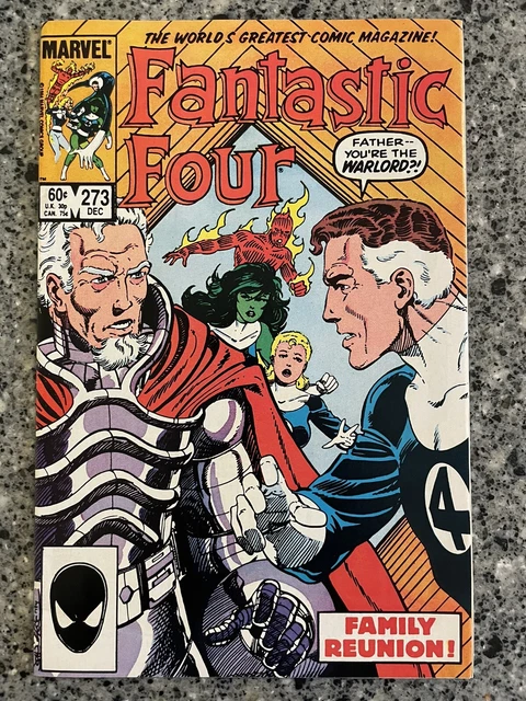 FANTASTIC FOUR #273 VF/NM (Marvel 1984) Byrne, 1st Full App Of Nathaniel Richard