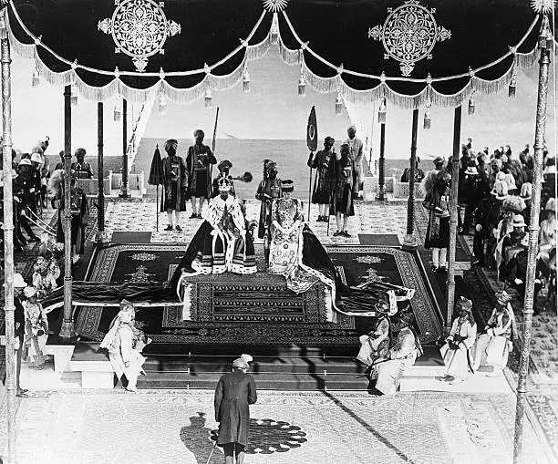 Royal Visit of King George V and Queen Mary to India 1912 Old Photo 1