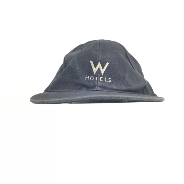 W HOTELS Baseball Cap Hat Adj. Mens MED Size Cotton