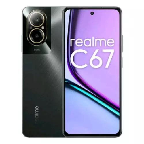 Smartphone Realme C67  6.7" 128Gb Ram 6Gb Black Rock Tim Italia