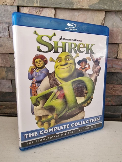 SHREK 3D - The Complete Collection Blu Ray ***promotional set ...