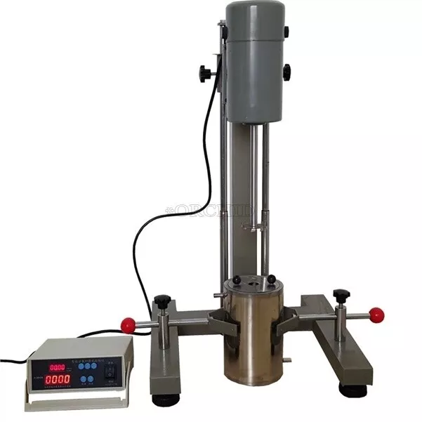 220V Digital Display High-Speed Disperser Machine Lab Homogenizer FS-400D 400 ox