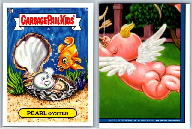 2013 Topps Garbage Pail Kids BNS3 Brand New Series 3 GPK Card Pearl Oyster 144a