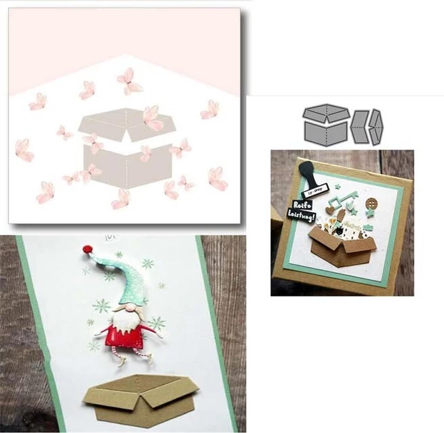Box Metal Cutting Dies Stencils Scrapbooking/photo Album Decorative Embossing