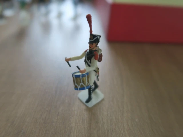 Figurine Casse-noisette à Remonter - Soldat Tambour En Fer Blanc, Style Vintage - Jouet Décoratif Et De Collection - 4