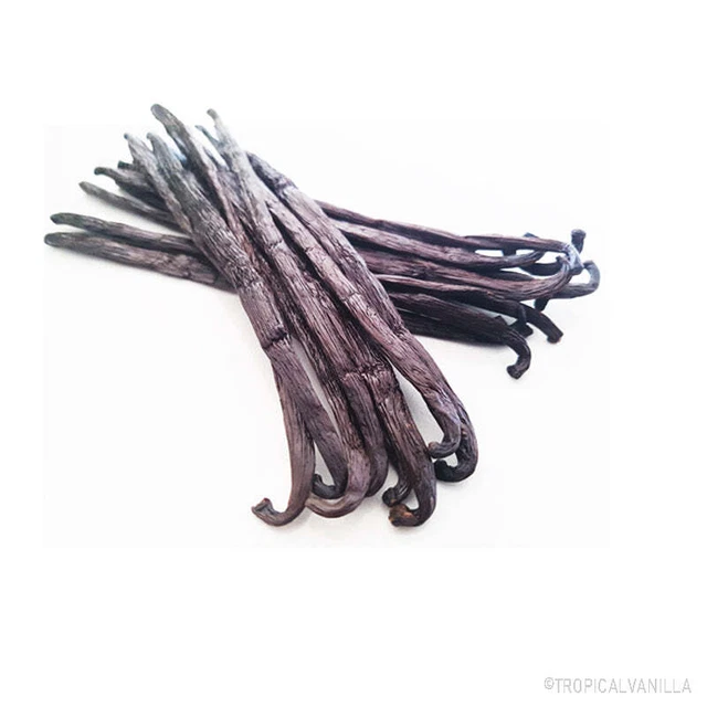 Certified Organic Madagascar Vanilla Beans Grade B 12-14cm