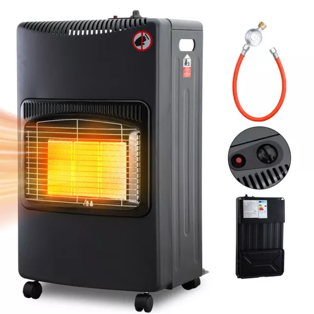 Gasheizung 4200W Heizung Heizgerät Heizstrahler Gasheizer 3 Stufen Camping Buddy