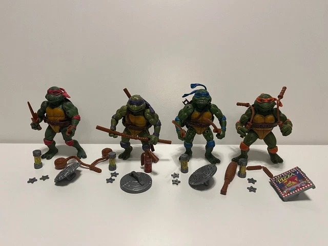 Mirage Raph PLAYMATES MIRAGE TMNT - Turtles - 4 x Movie Star Leo/Mike/Raph/Don ...