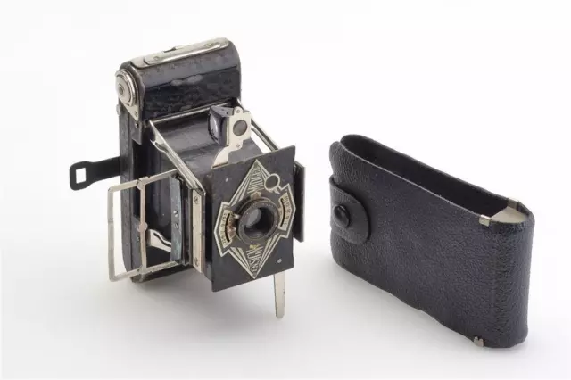 Houghton Ensign Midget Model "55" Black #H3487 Miniature Cam (1711213242)