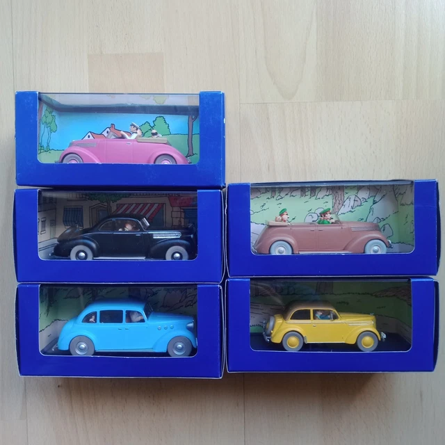 Tintin - Editions Atlas - N° 58 La Voiture Des Gansters Tintin En Car From The Red Sea Sharks P Image 254439 Grande