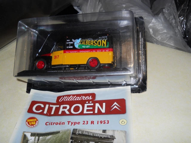 Miniature Citroën Type HY 1954 - Série Utilitaires Citroën, échelle 1/43, Modèle N°16 'La Chaîne Paysanne'