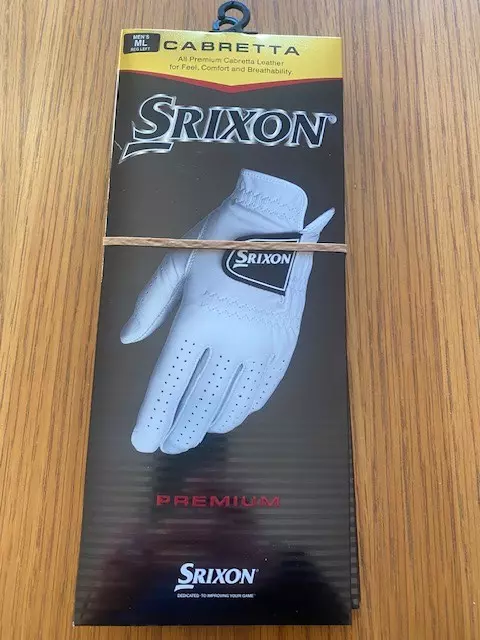 5 x SRIXON CABRETTA LEATHER GLOVES MENS Left Hand. Various sizes available